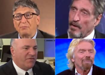 Gates, McAfee, O'Leary, Branson