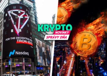 Správy, Tron a Bitcoin padá
