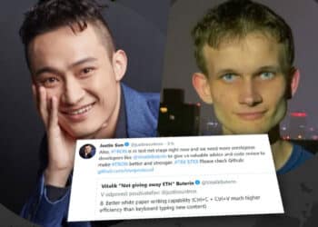 Justin Sun vs. Vitalik Buterin