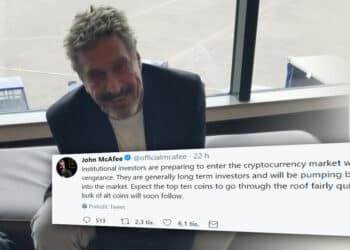 McAfee tweet