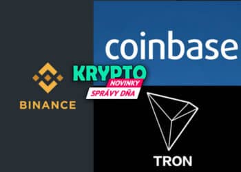 Správy dňa - Binance, Tron, Coinbase