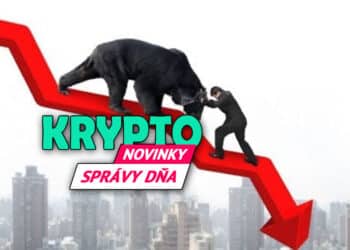 Správy dňa - pád kryptomien
