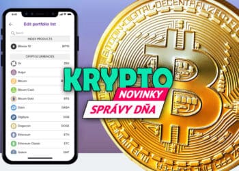 Správy dňa - ABRA a koláž Bitcoin