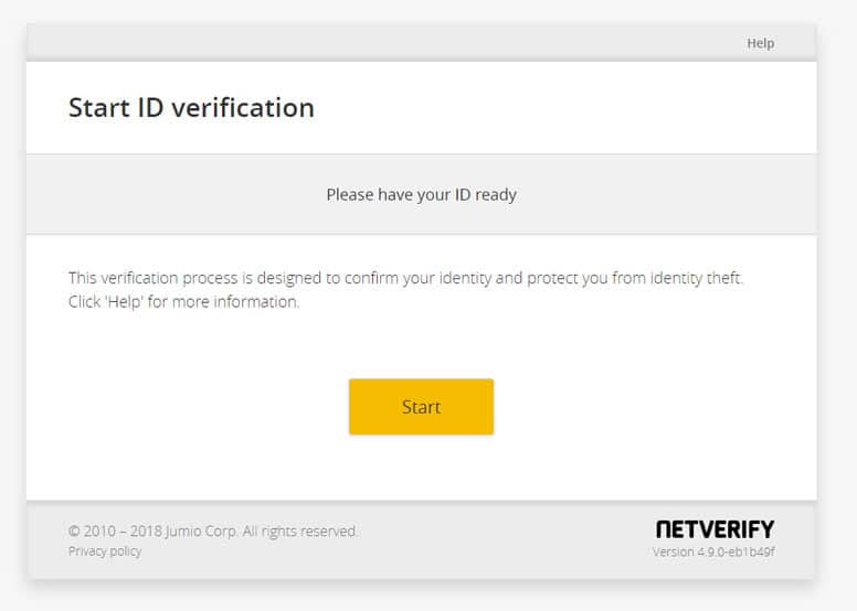 BInance verifikacia info