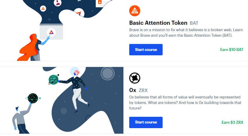 Coinbase Earn