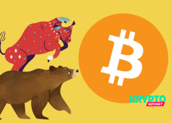 Medveď býk Bitcoin