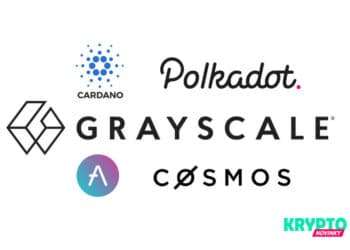 Cardano Polkadot Grayscale