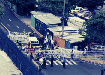El Salvador protest