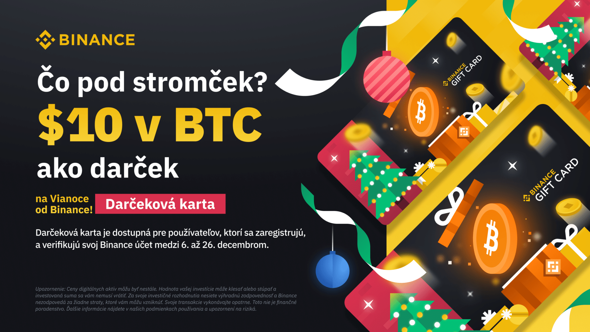 Binance darček