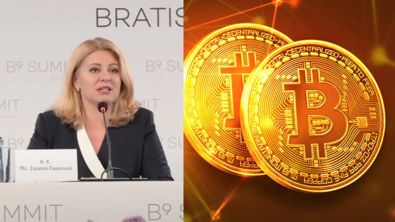Zuzana Čaputová, Bitcoin