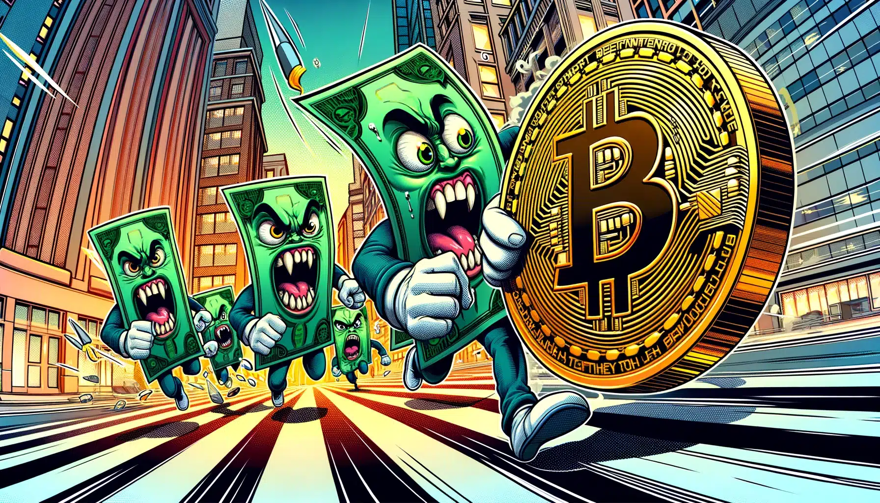 doláre Bitcoin