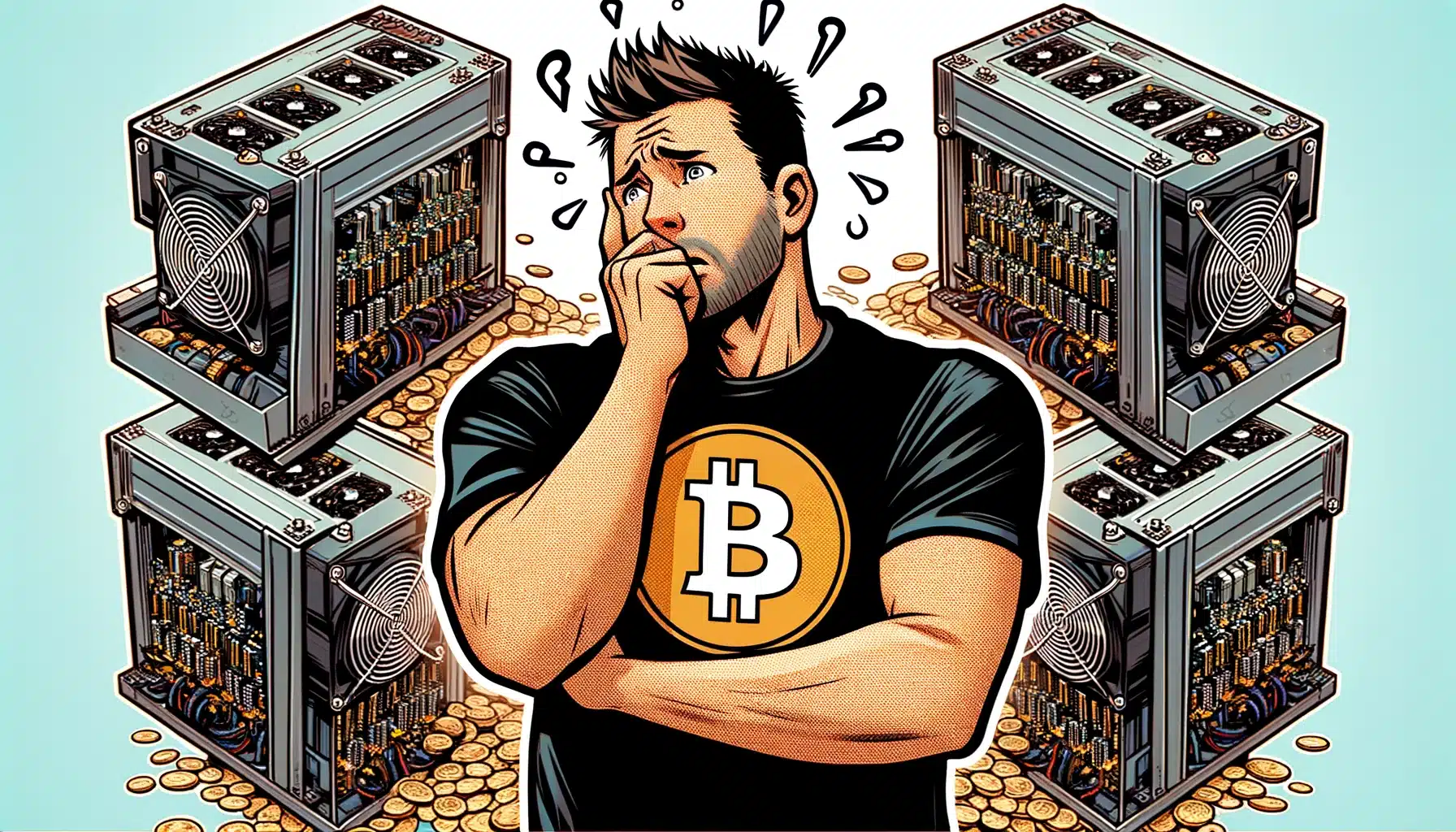 ťažba BTC