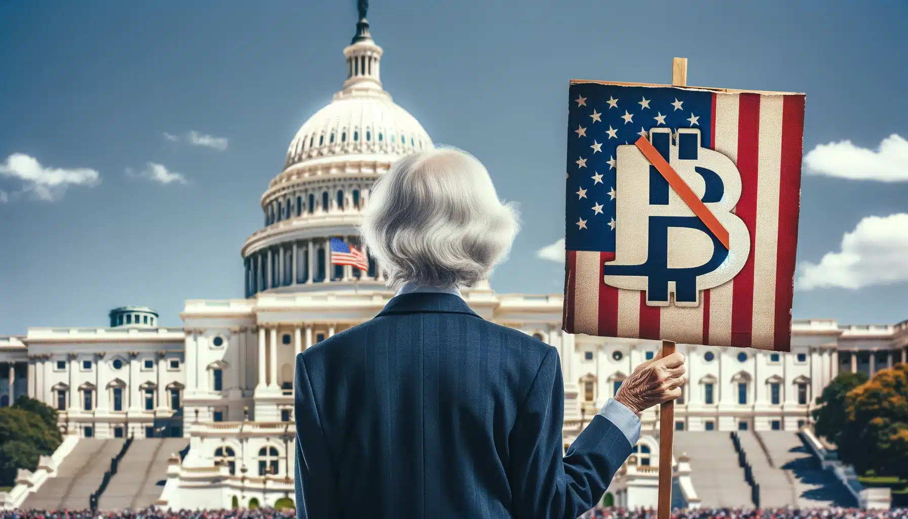 Warren Elizabeth Bitcoin