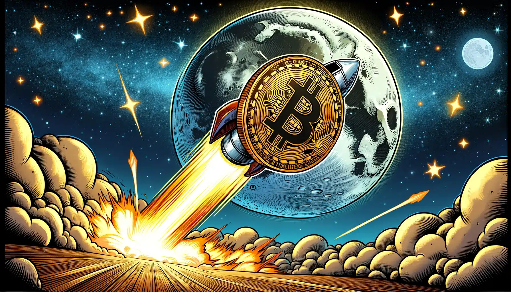Bitcoin rast