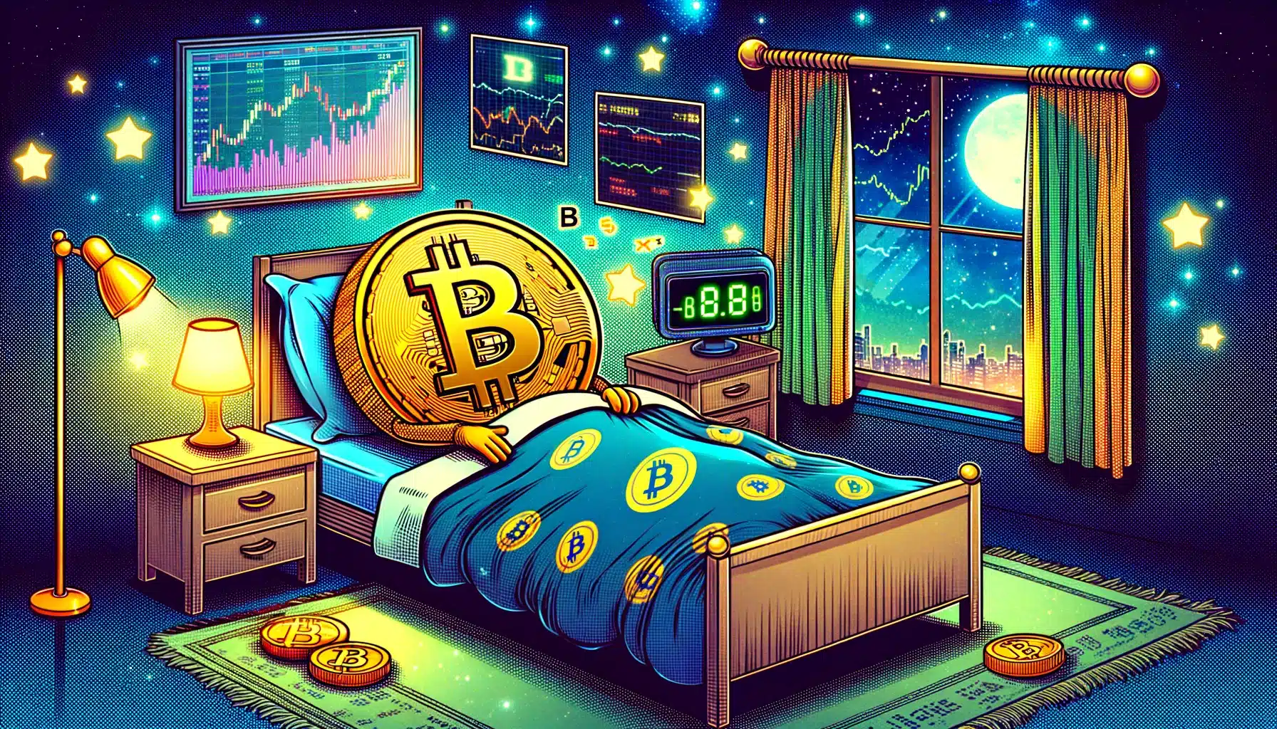 Bitcoin spánok