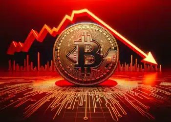 Bitcoin-pokles