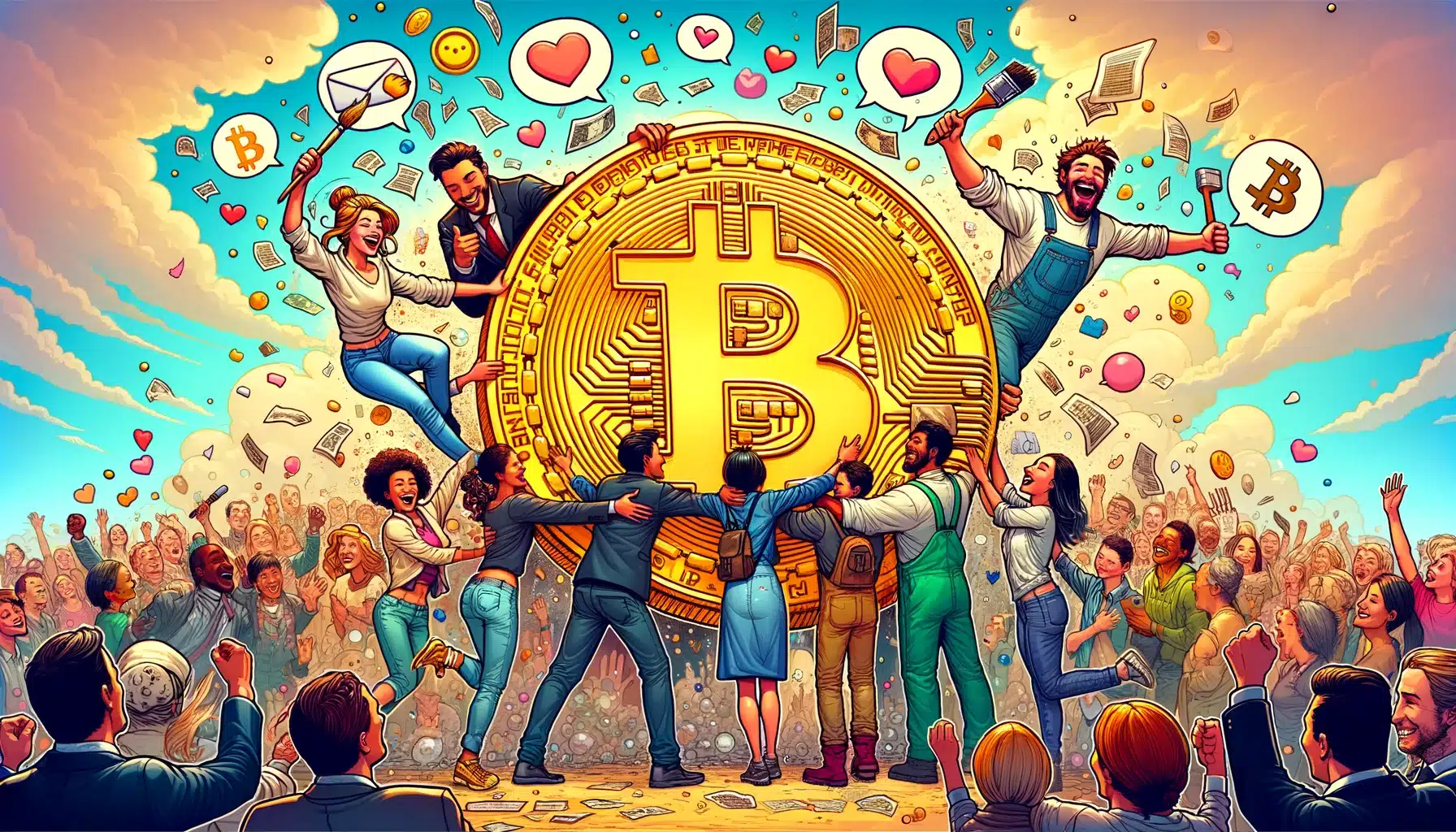 Bitcoin radosť