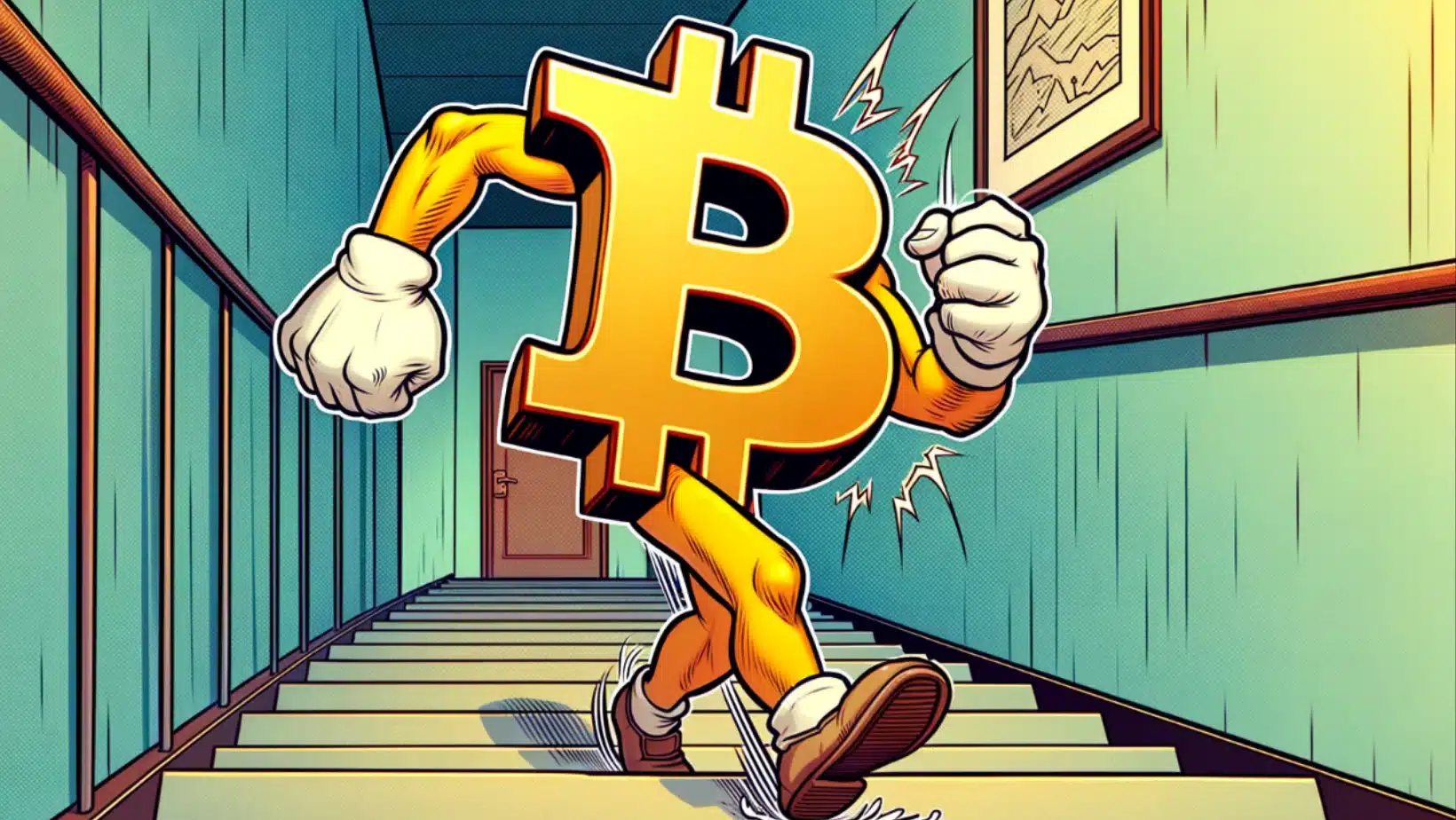 Bitcoin schody