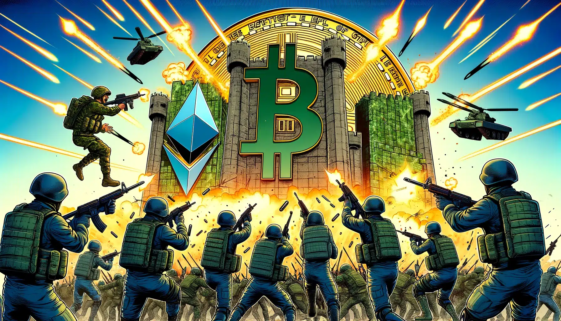 útok Ethereum Bitcoin
