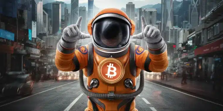 Bitcoin astronaut