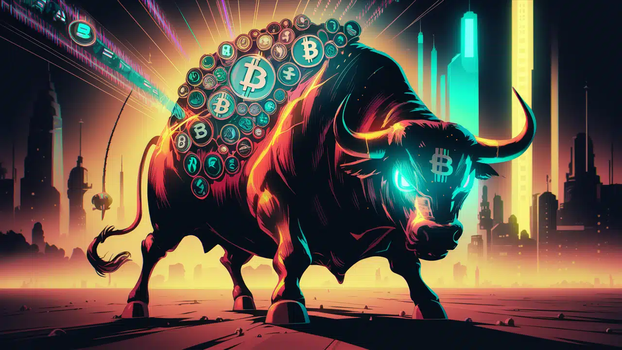 Bitcoin býk bull