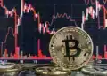 Bitcoin pokles graf