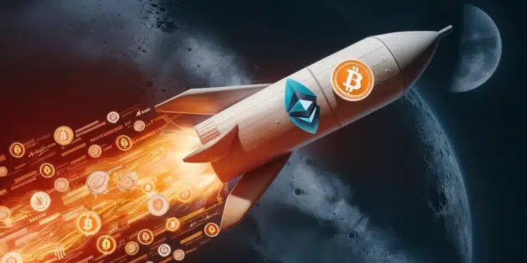 Bitcoin Ethereum raketa