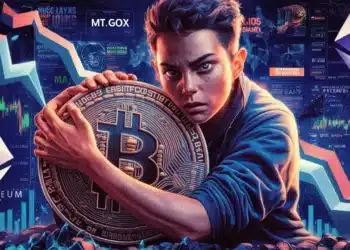 BTC hodler drží Bitcoin