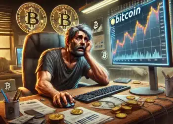 Bitcoin-vycerpanie