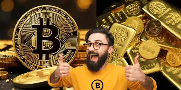 Bitcoin verzus zlato