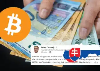 Daň z kryptomien, Peter Cmorej