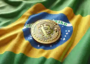 Bitcoin a brazílska vlajka