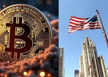 USA a bitcoiny, zdroj: X, Canva
