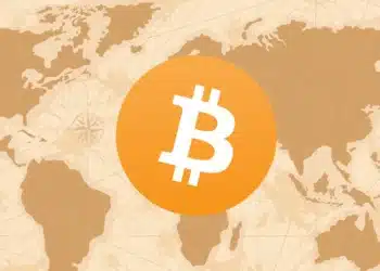 Bitcoin mapa sveta