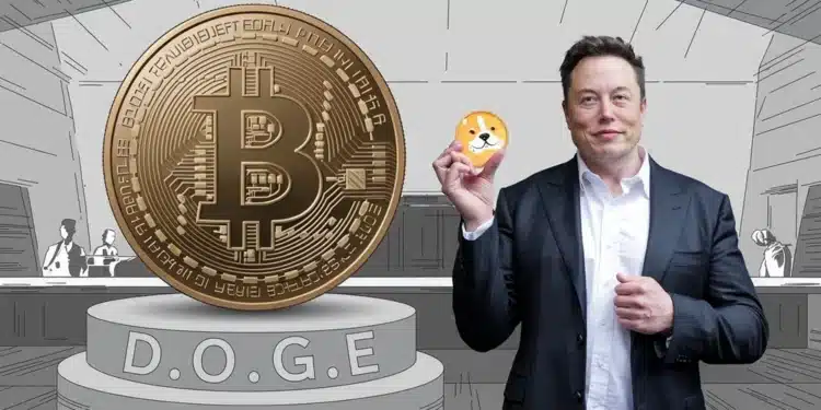 Bitcoin, DOGE a Elon Musk