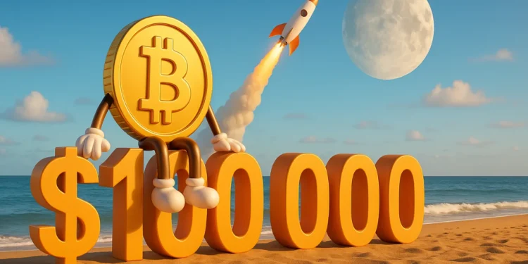 Bitcoin 100 000 dolárov