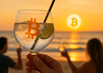 Bitcoin pláž