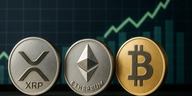 BTC, XRP, Ethereum