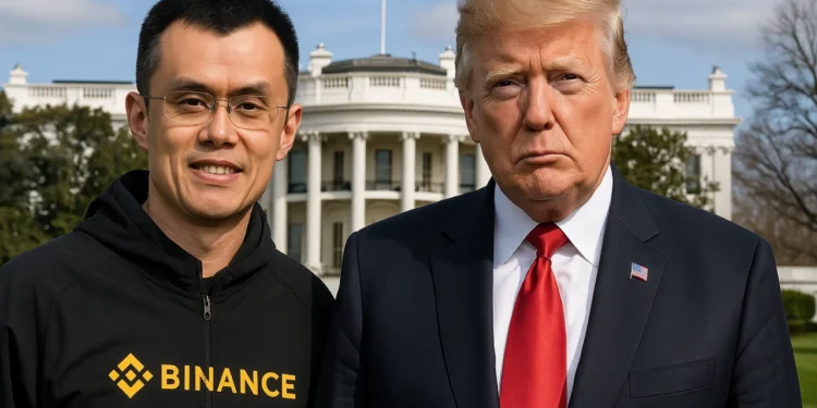 Changpeng Zhao a Donald Trump