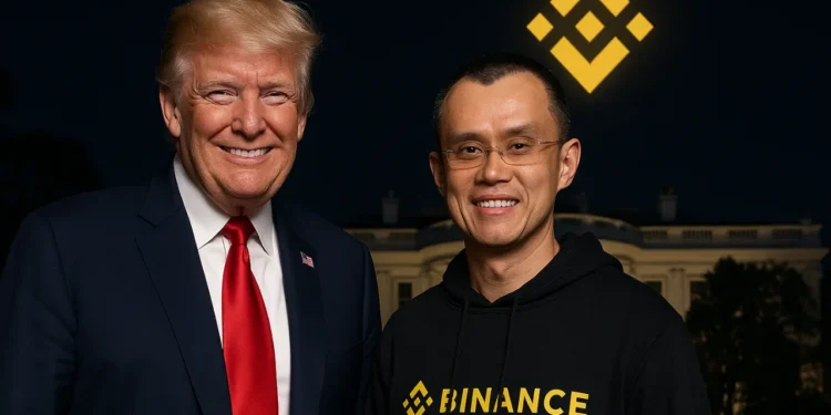 trump cz binance