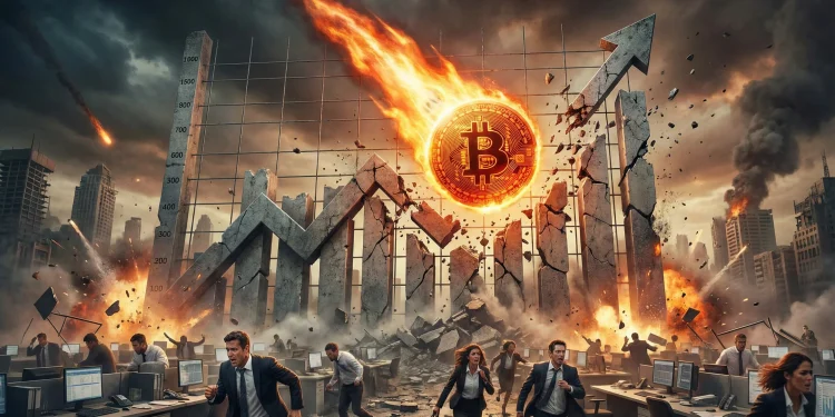 Bitcoin pád