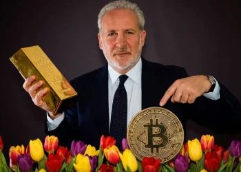 Peter Schiff Bitcoin Zlato Tulipany