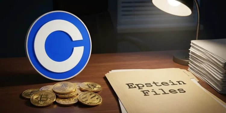 Coinbase Epstein Kryptomeny