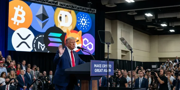 Donald Trump Kryptomeny