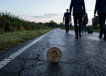 Bitcoin Investori Odchod