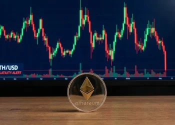 Ethereum Graf Volatilita