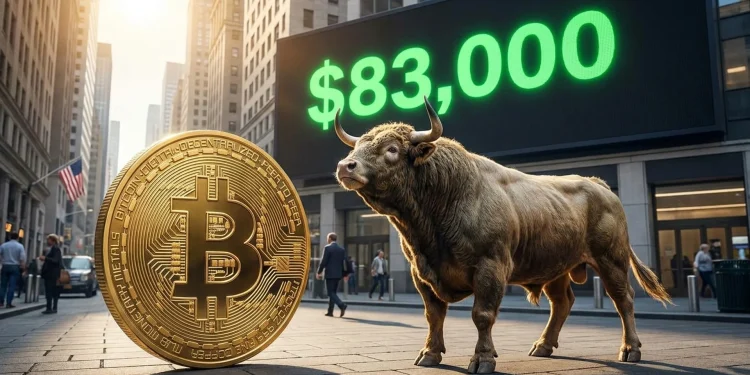 Bitcoin Byk 83000