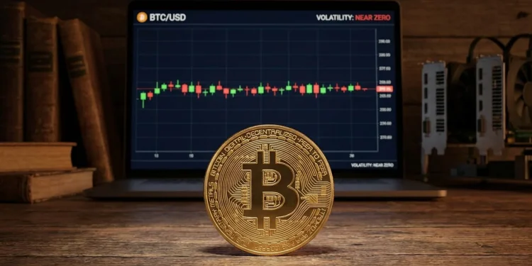 Bitcoin Nizka Volatilita