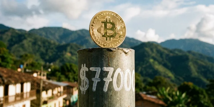 Bitcoin Nad 77000
