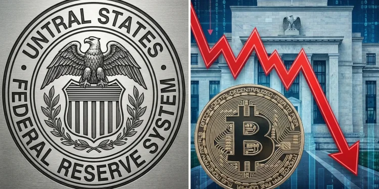 Fed Bitcoin Pokles